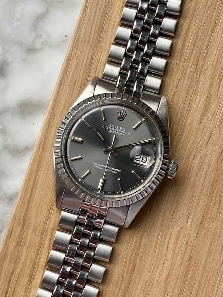 Featured image for Rolex Datejust 1603 Grey 1970 