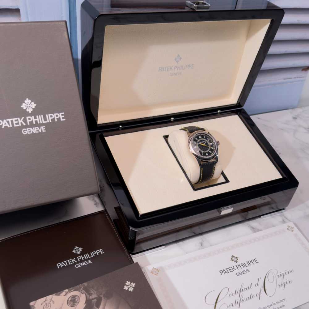 Image for Patek Philippe Calatrava 6007G Black 2023 with original box and papers