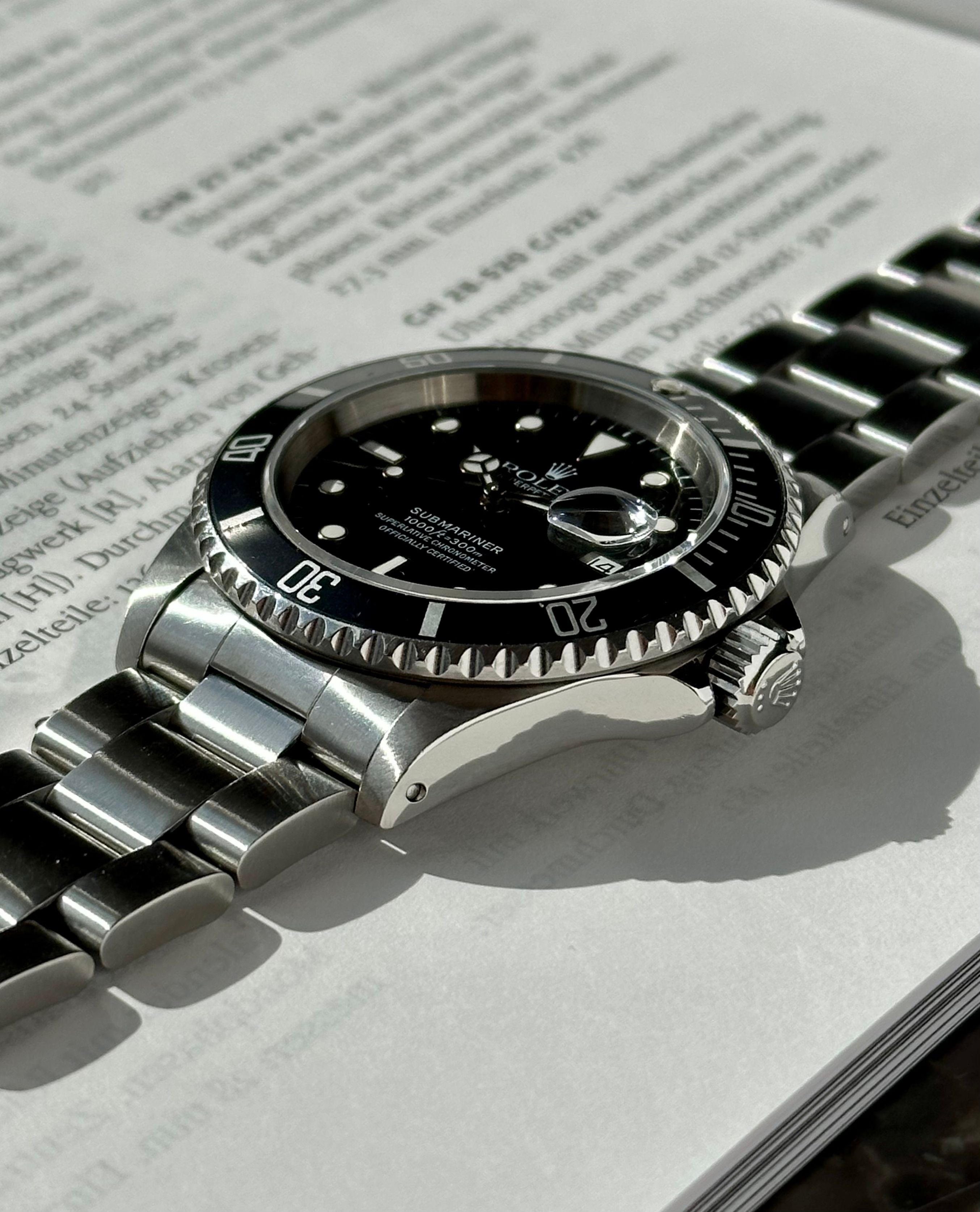 Rolex Submariner 16610 Black 1993