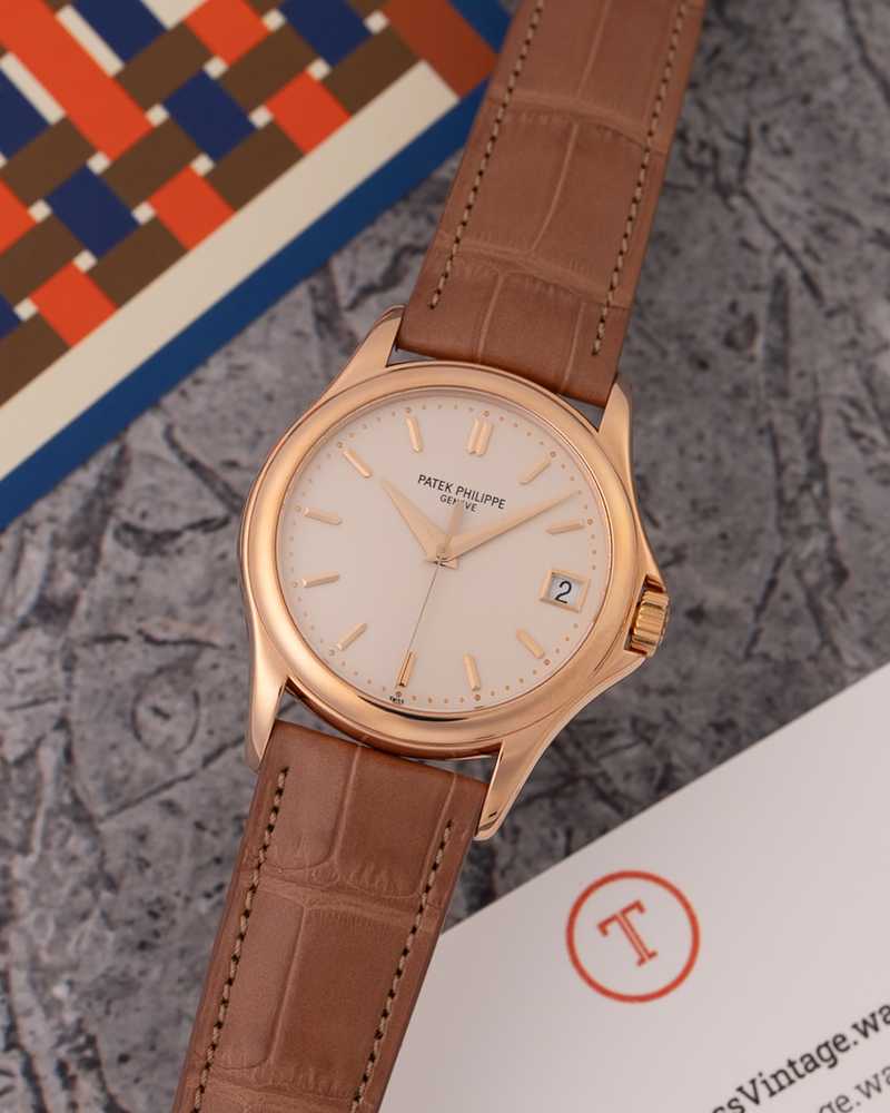 Featured image for Patek Philippe Calatrava 5127R Silver +/-2005 with original box and papers