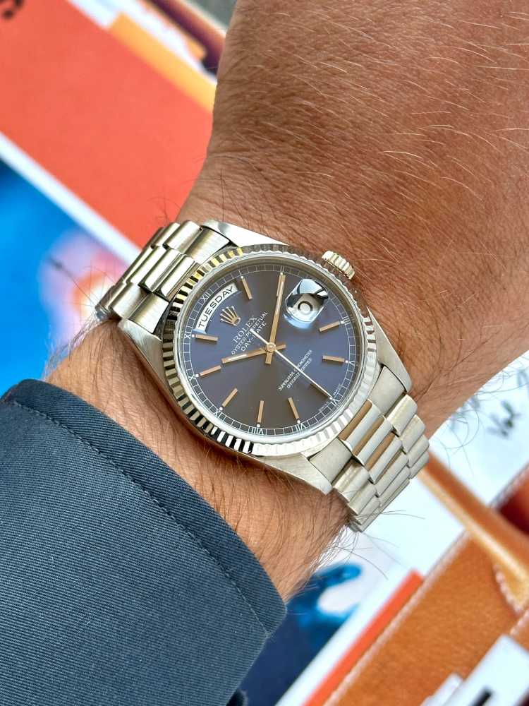 Image for Rolex Day-Date 18239 Blue 1991 