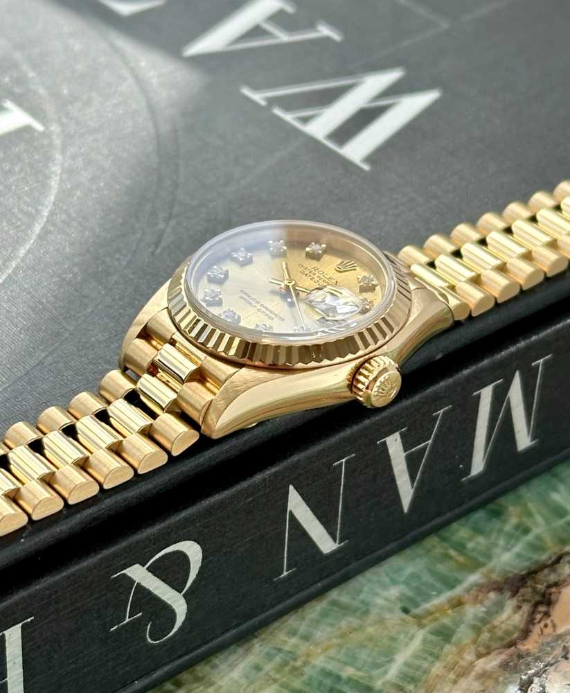 Image for Rolex Lady-Datejust "Diamond" 69178G Gold 1988 