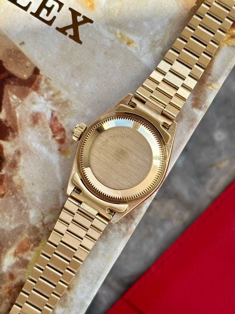 Image for Rolex Lady-Datejust "Diamond" 69178 G Gold 1989 with original box and papers
