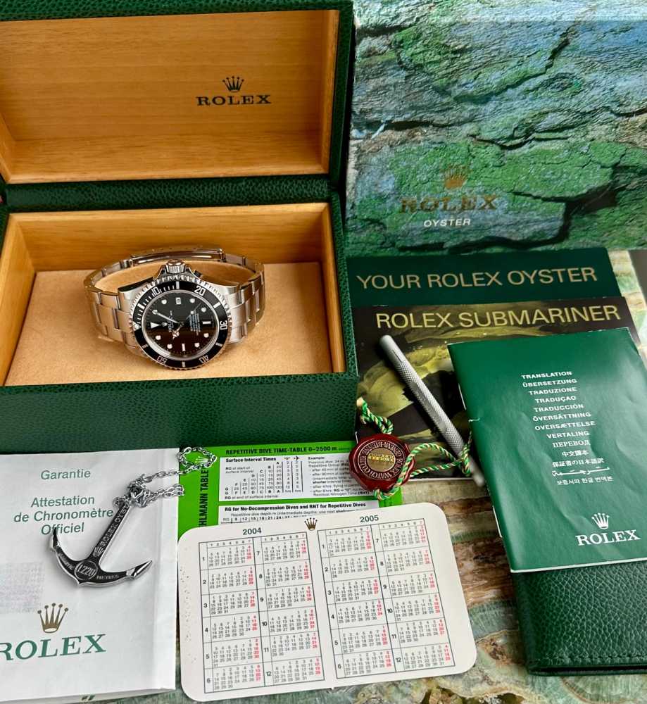 Image for Rolex Sea-Dweller 16600 T Black 2004 with original box and papers