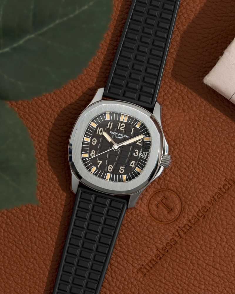 Featured image for Patek Philippe Aquanaut 5066 Black 1999 with original box and papers