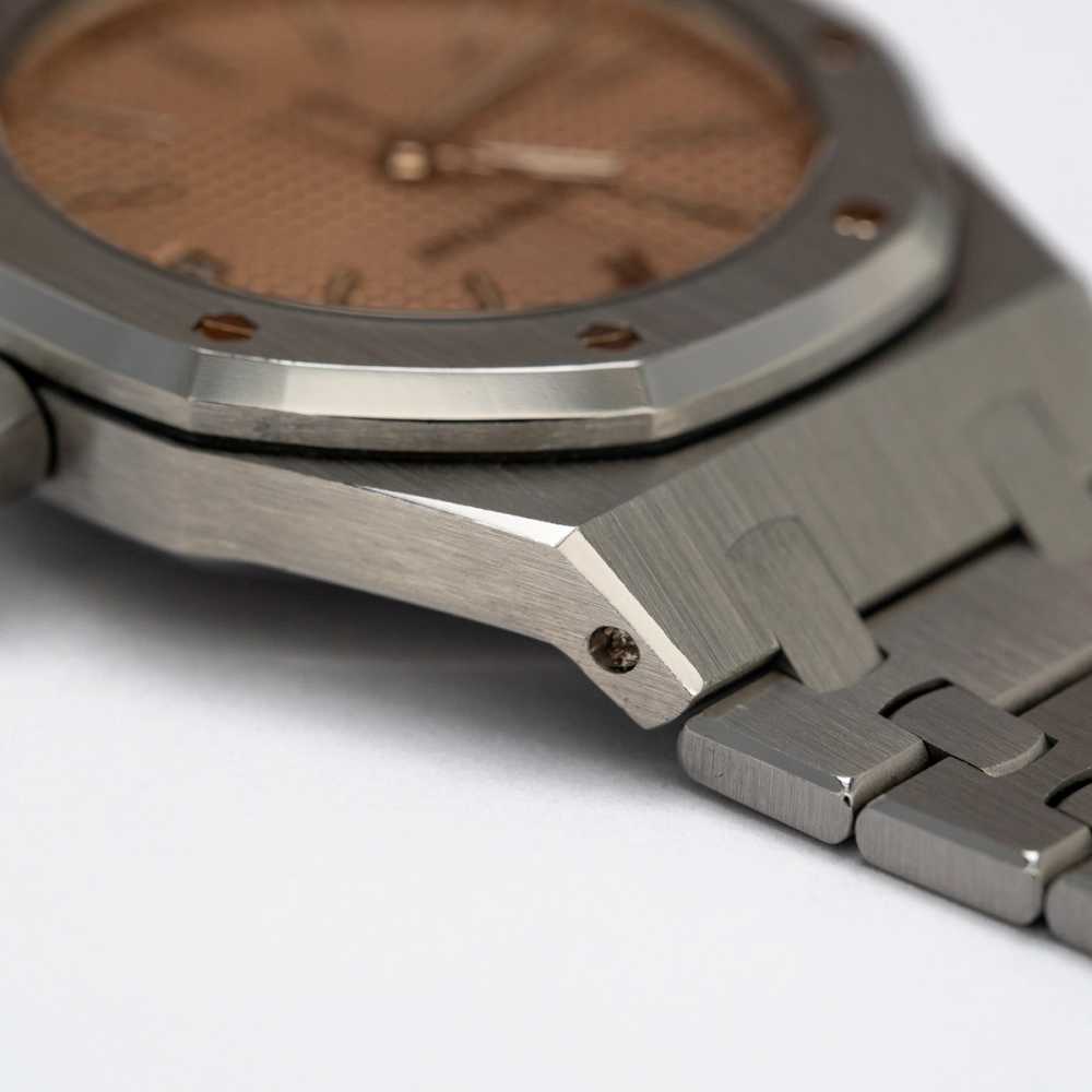Image for Audemars Piguet Royal Oak "Salmon Dial" 14790ST Gold 1996 with original box and papers