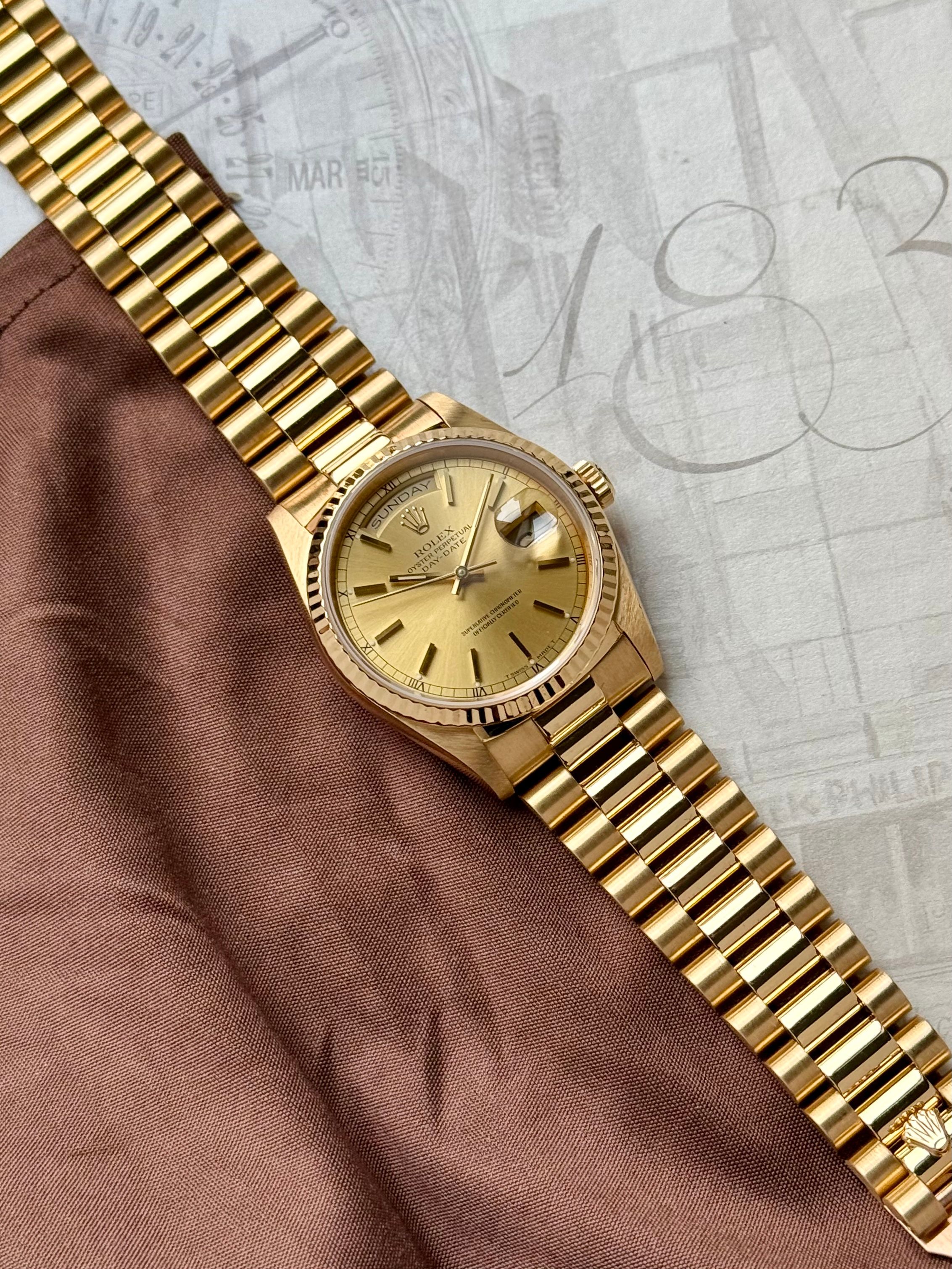 Rolex Day-Date 18238 Gold 1989
