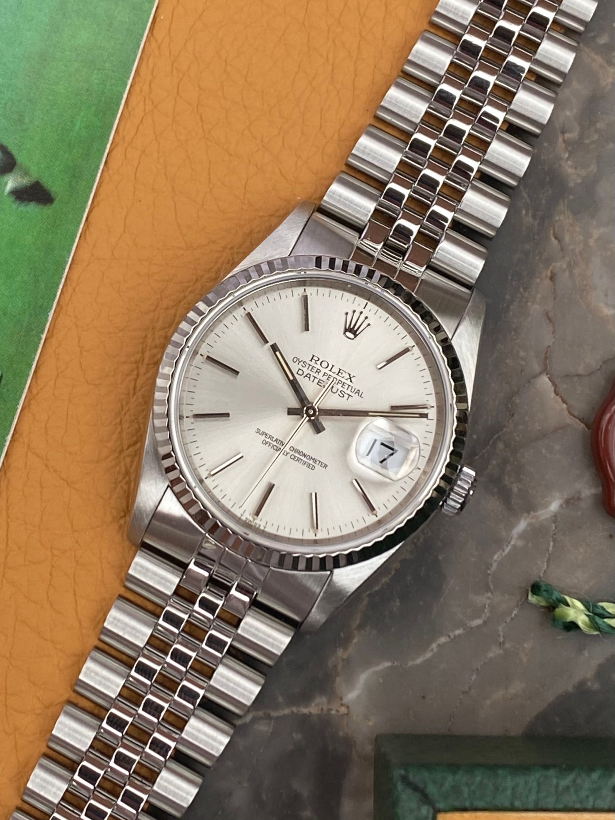 Rolex 16234 2025 silver dial