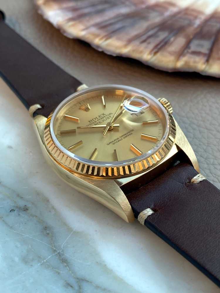 Image for Rolex Datejust 16018 Gold 1983 