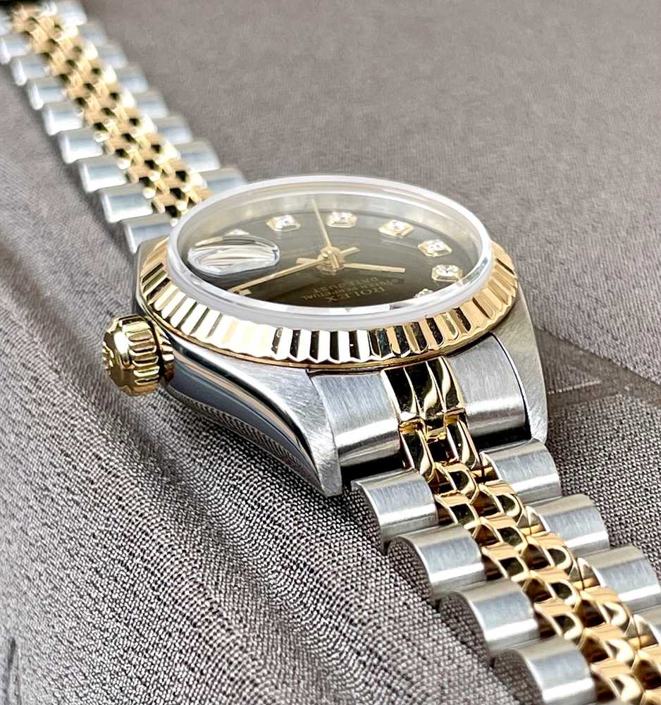 Rolex Lady Datejust 79173g Box Papers Serviced 2000 414