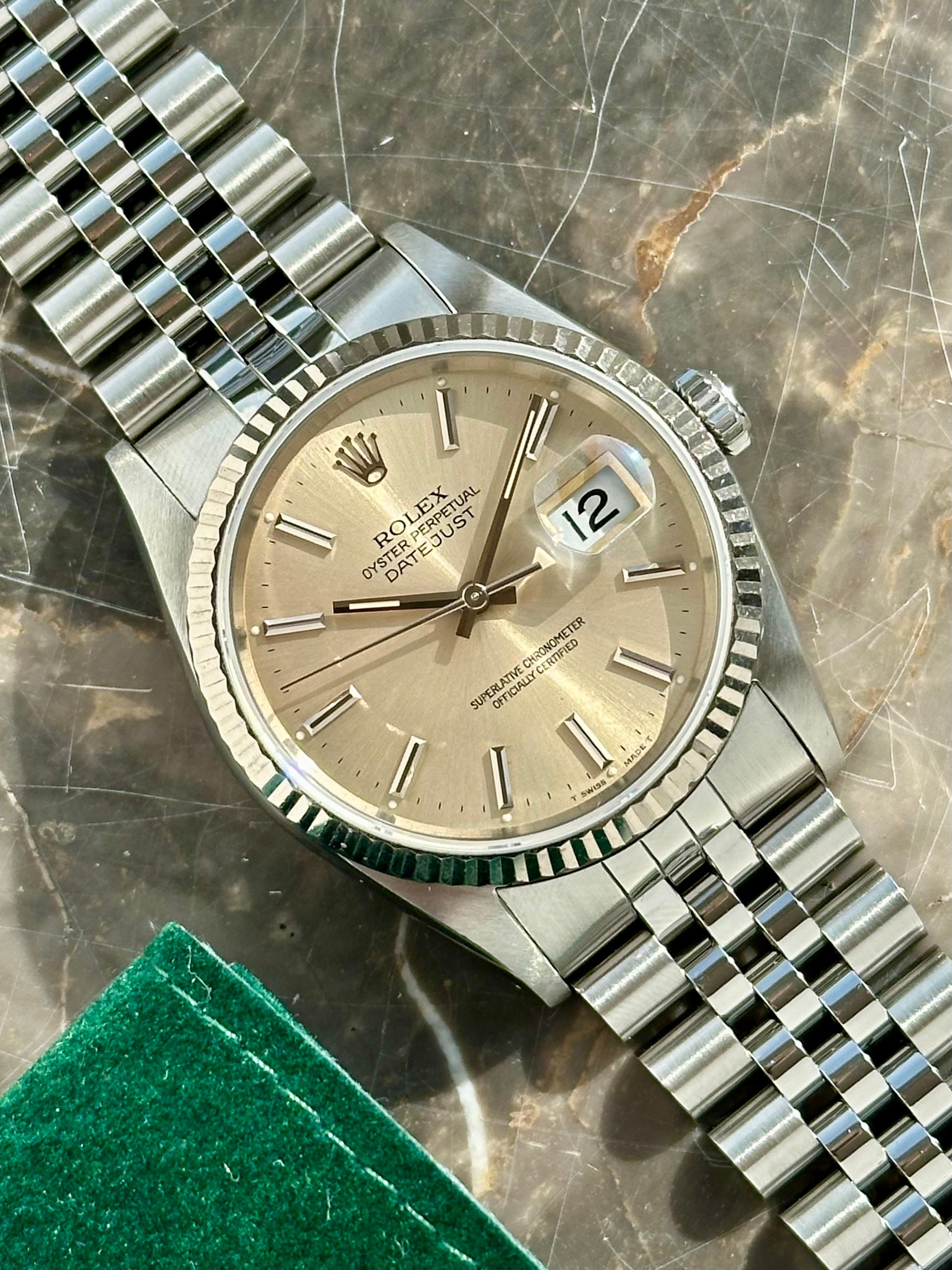 Rolex Datejust 16234 Silver 1991