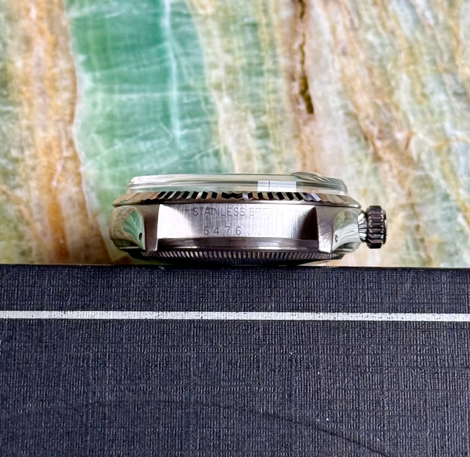 Rolex Datejust 16014 Silver 1978 with original box and papers