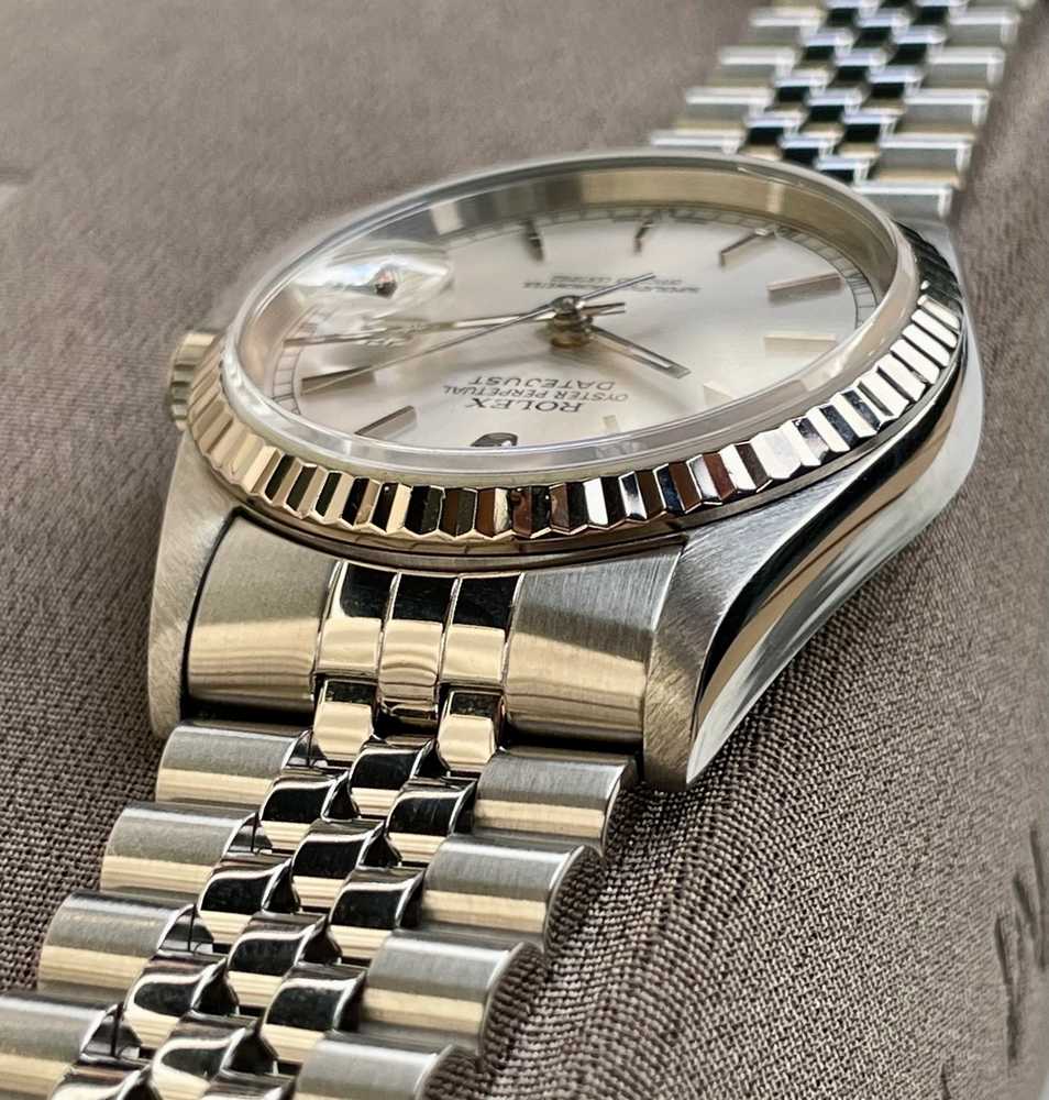 Image for Rolex Datejust 16234 Silver 2000 with original box