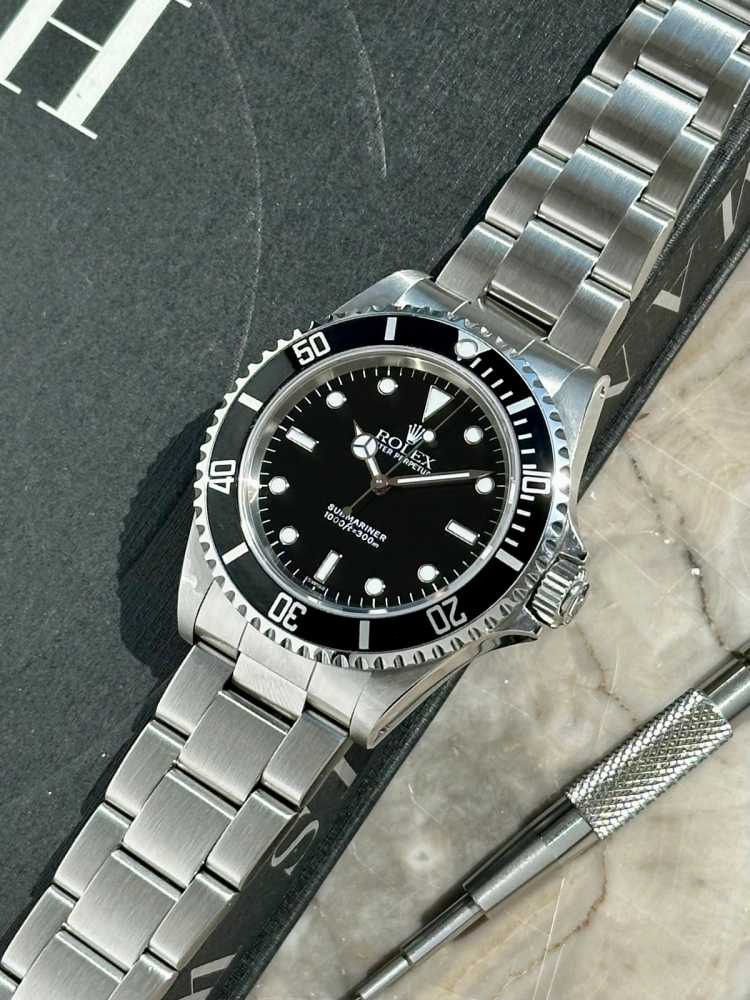 Image for Rolex Submariner "Swiss" 14060 Black 1998 