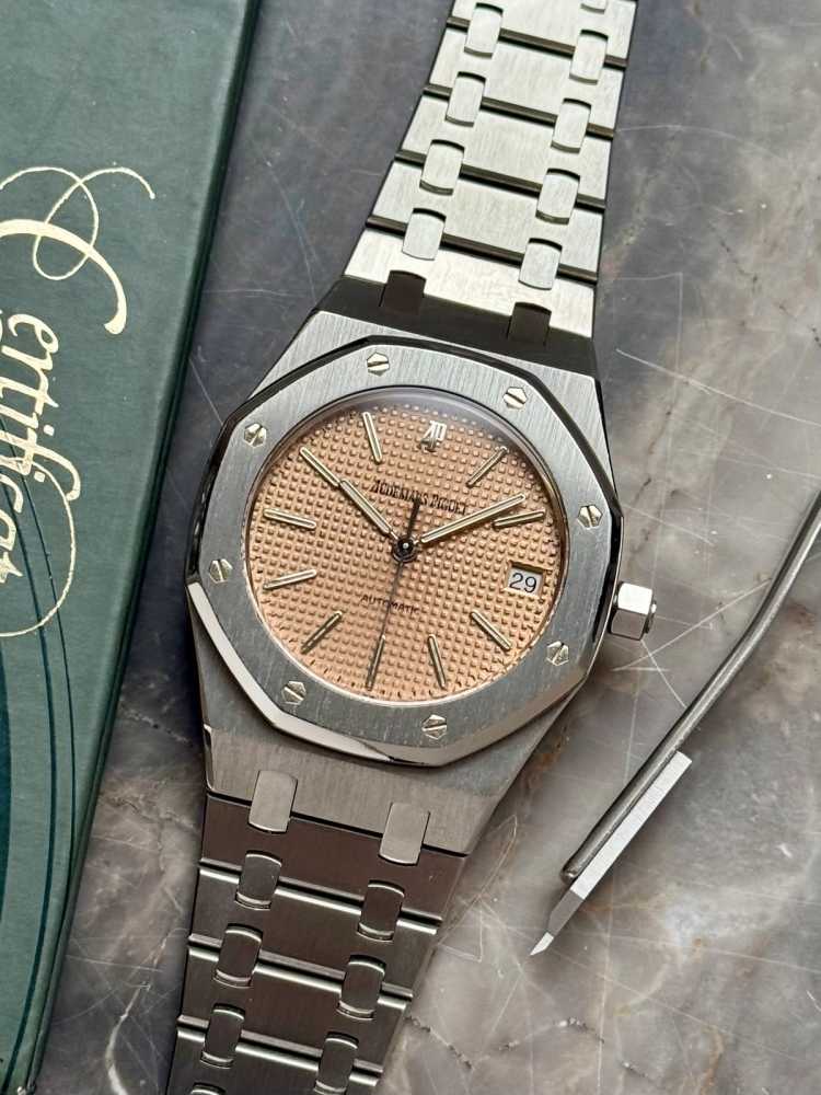 Featured image for Audemars Piguet Royal Oak "Salmon" 14790  undefined with original box and papers