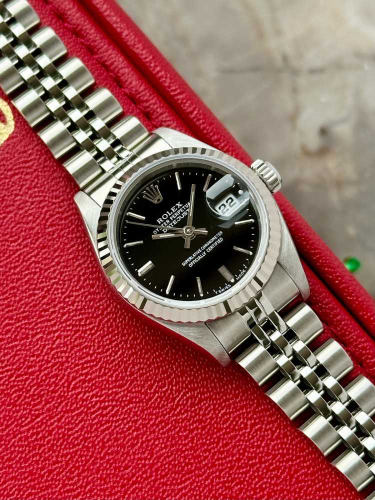 Image for Rolex Lady-Datejust 69174 Black 1996 