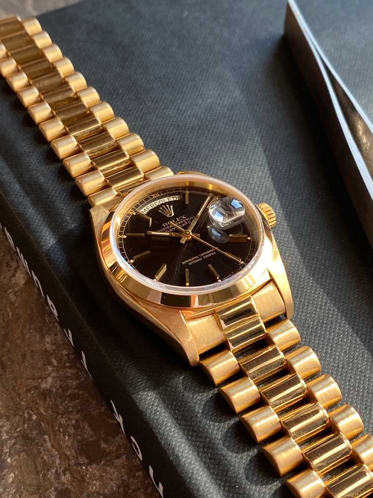 Image for Rolex Day-Date 18028 Black 1978 