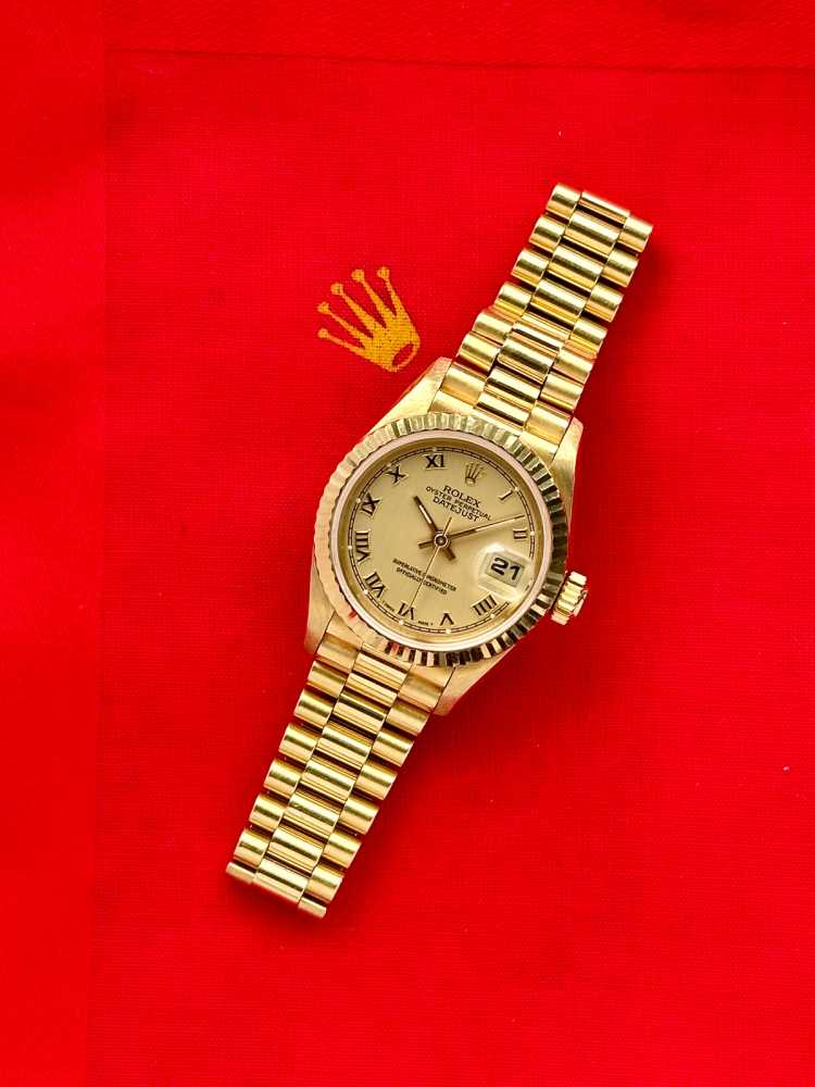 Wrist image for Rolex Lady-Datejust 69178 Gold 1996 