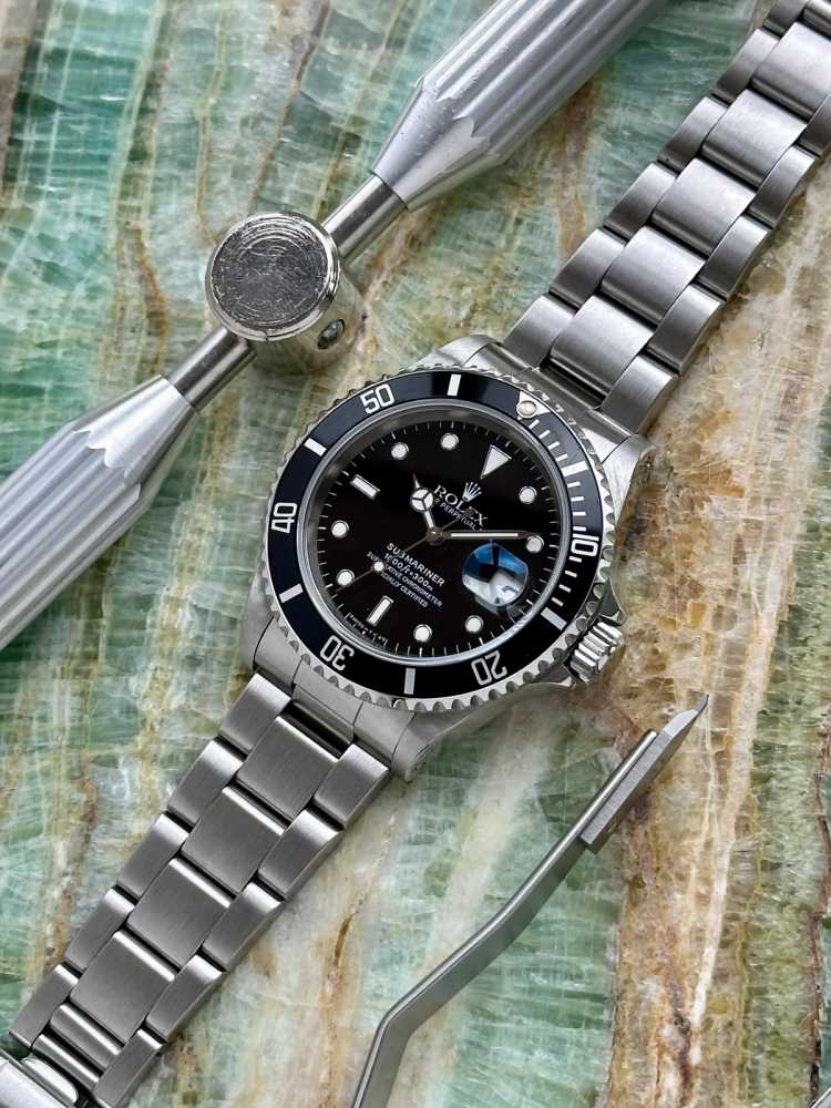 Image for Rolex Submariner 16610 Black 1997 