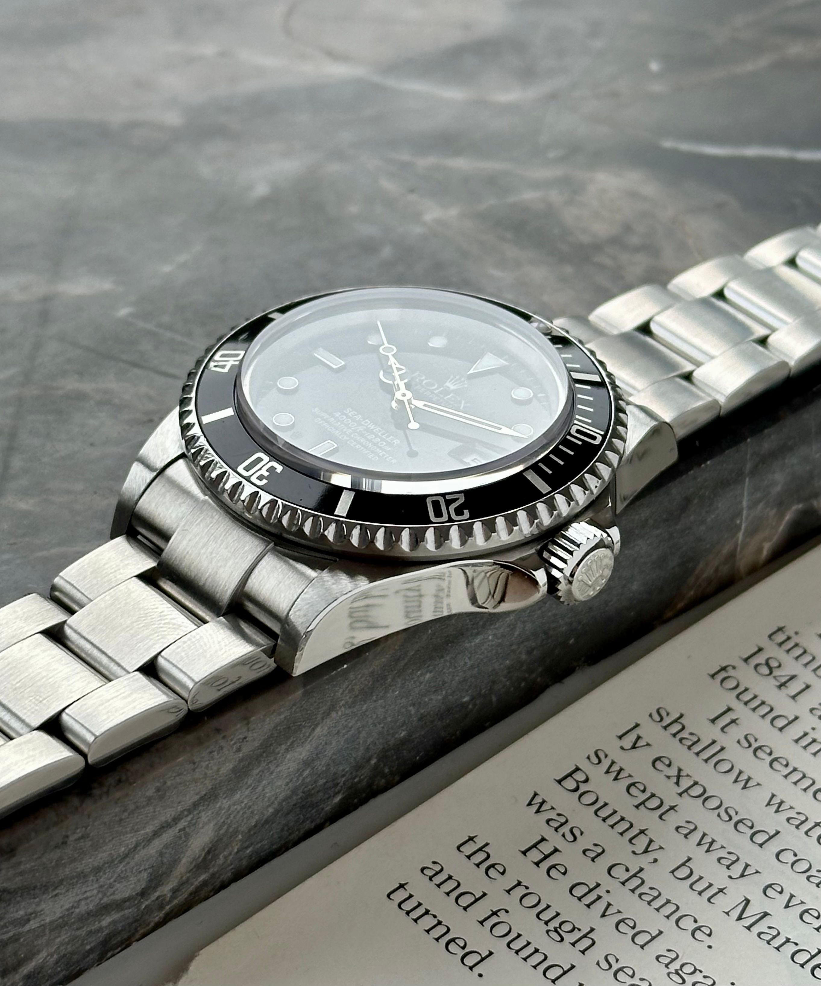 Rolex Sea-Dweller 16600 T Black 2004
