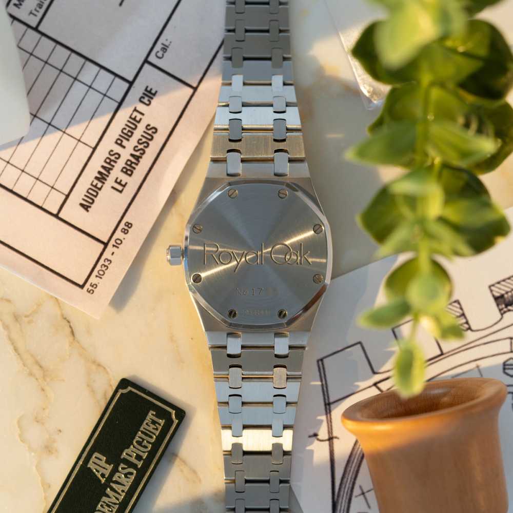 Image for Audemars Piguet Royal Oak "White dial" 14790ST White 1996 with original box and papers