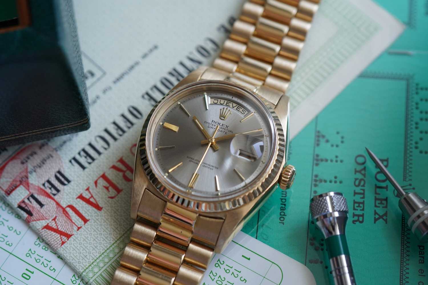 Image for Rolex Day-Date 1803 Grey 1968 