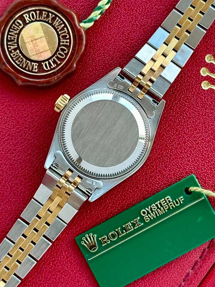 Image for Rolex Lady-Datejust "Diamond" 69173G Gold 1997 with original box and papers