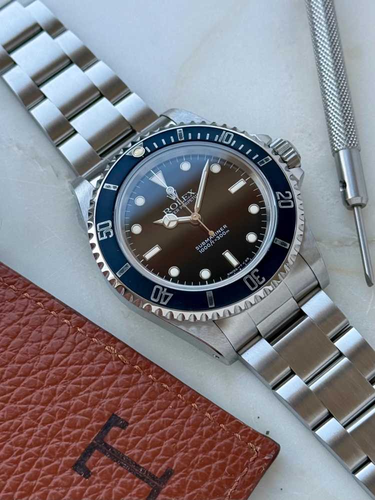 Image for Rolex Submariner 14060 Black 1995 with original box and papers