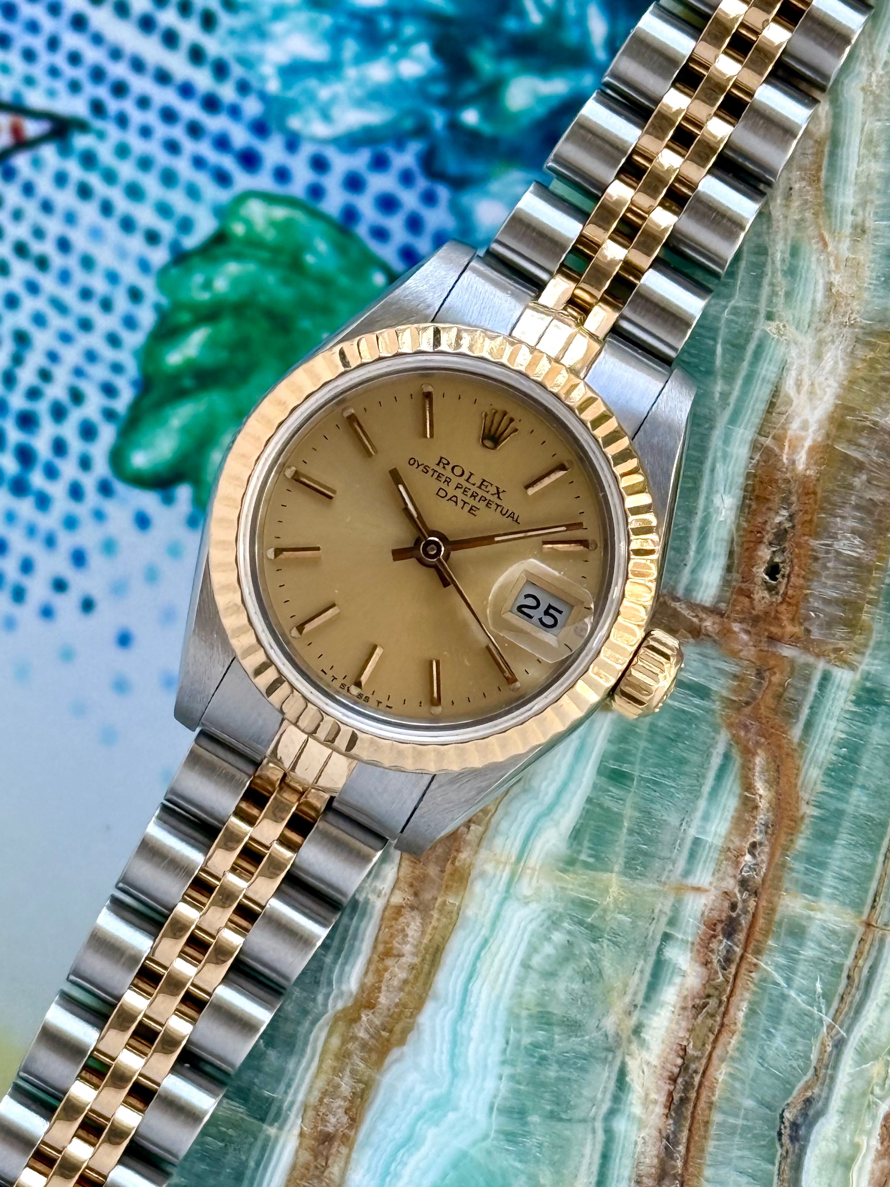 Rolex Lady-Datejust 69173 Gold 1984