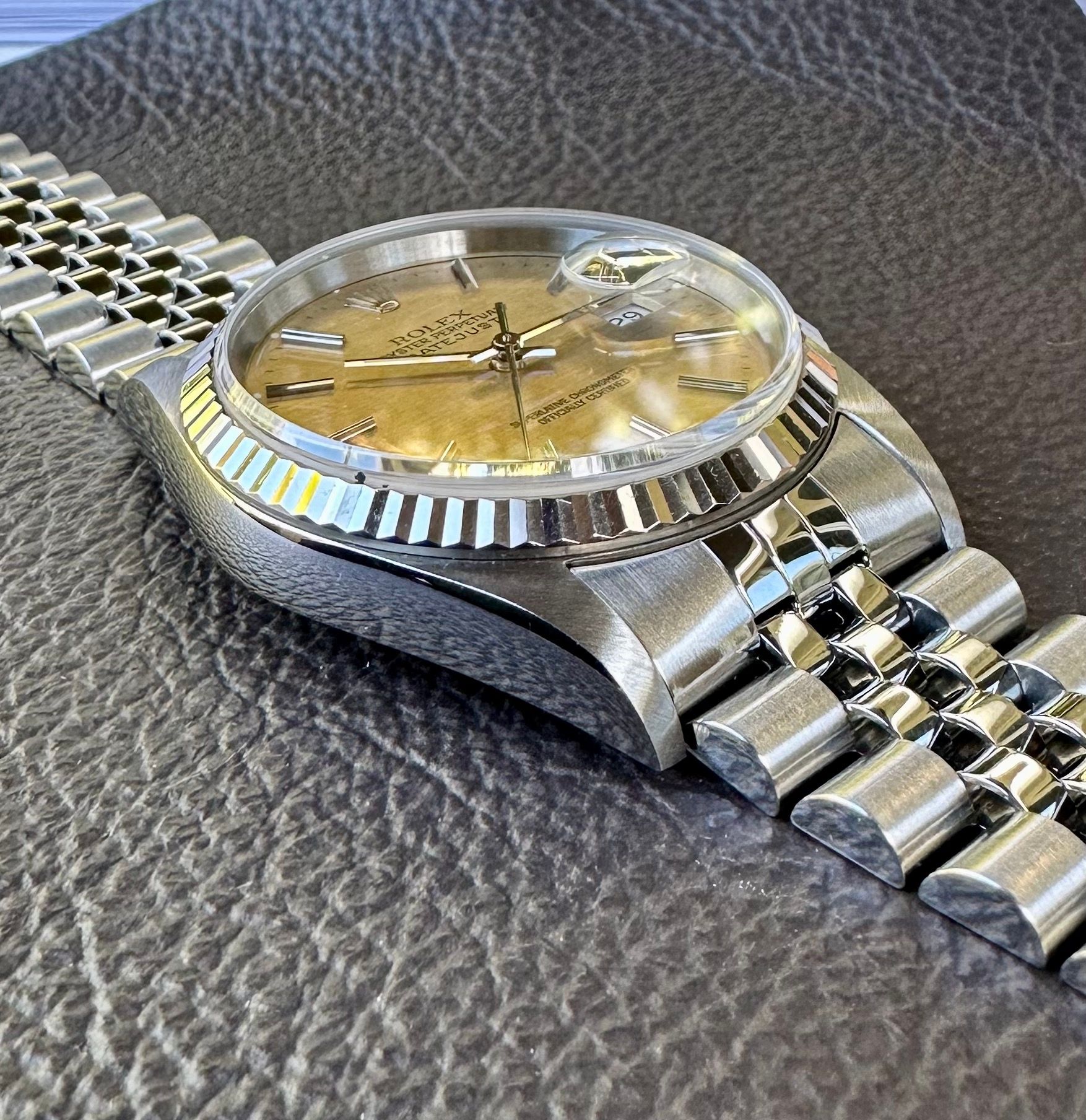 Rolex Datejust 16234 Tropical 1995 with original box and papers