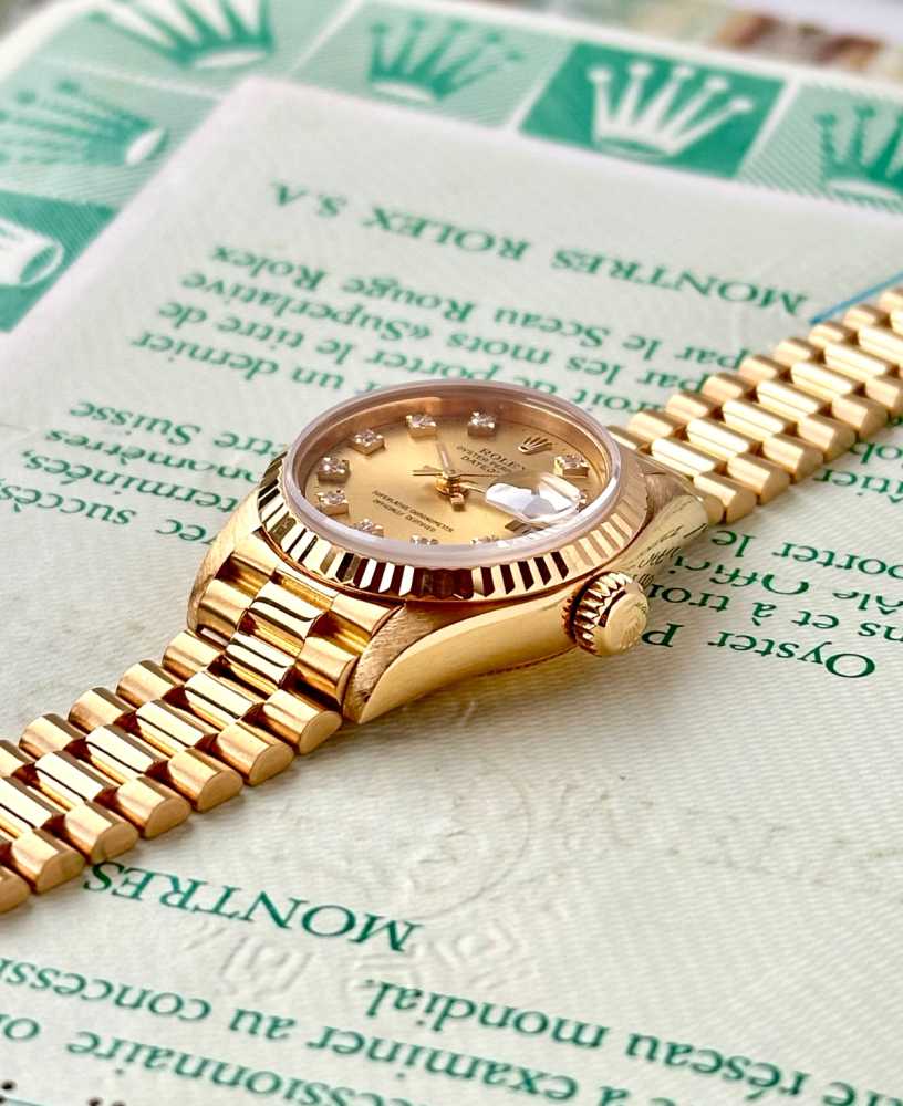 1989 rolex women's datejust watch