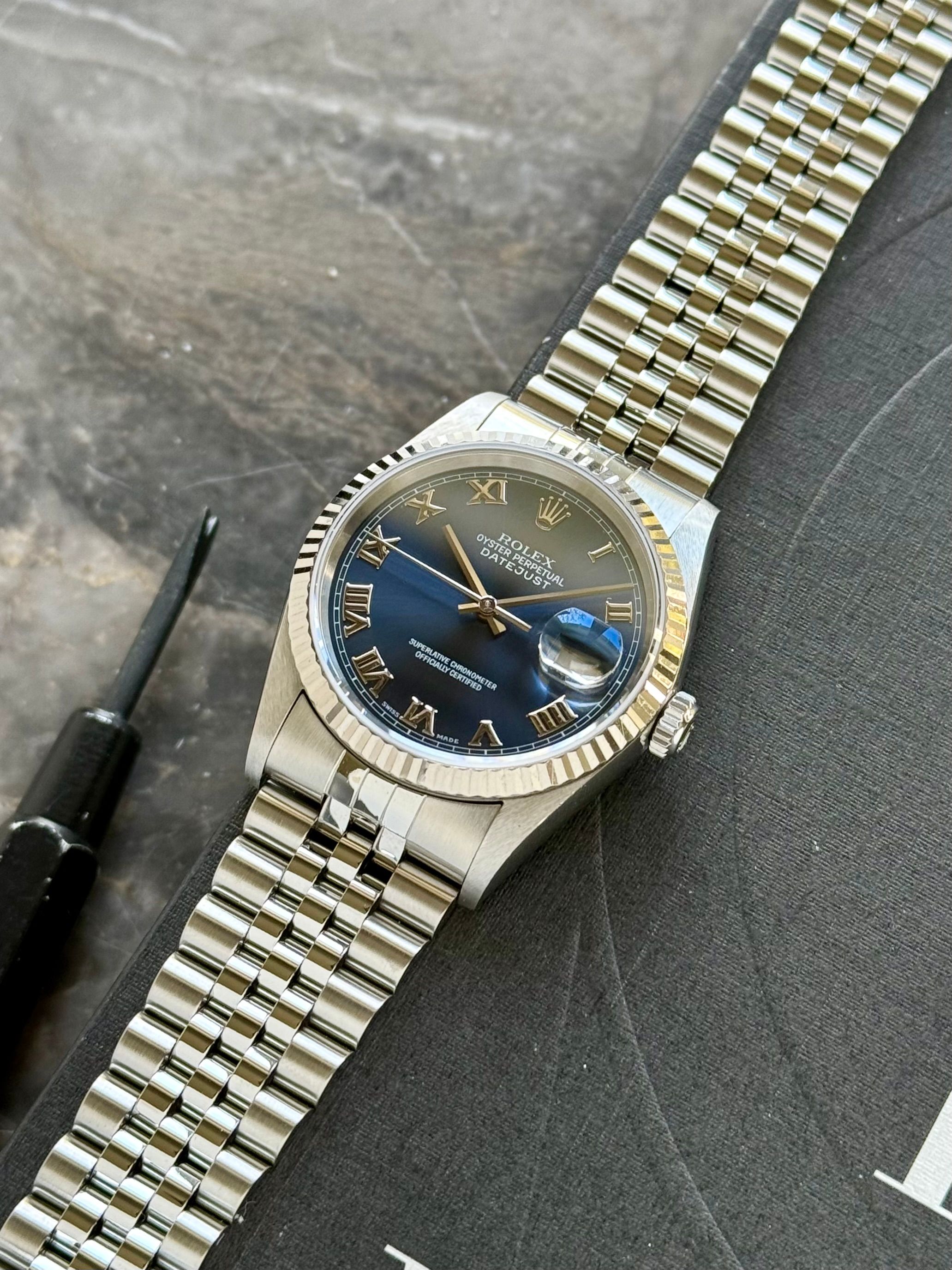 Rolex Datejust 16234 Blue 1996