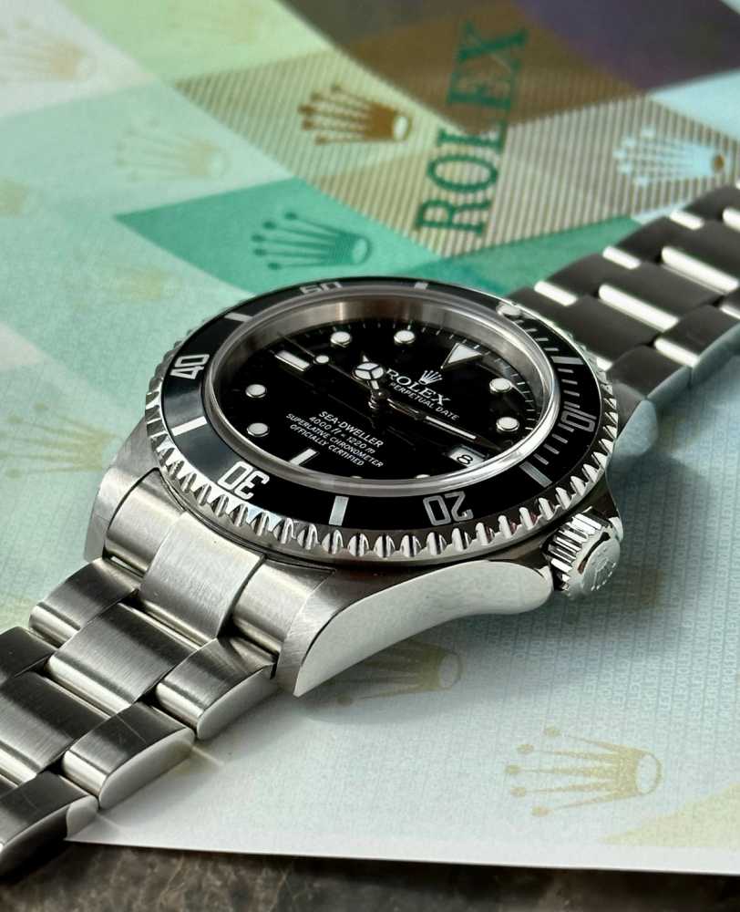 Image for Rolex Sea-Dweller 16600 Black 2005 with original box and papers