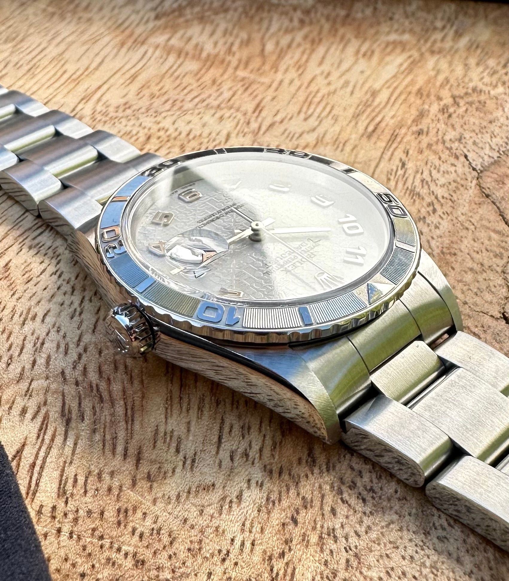 Rolex Datejust 16264 White 2001 with original box and papers