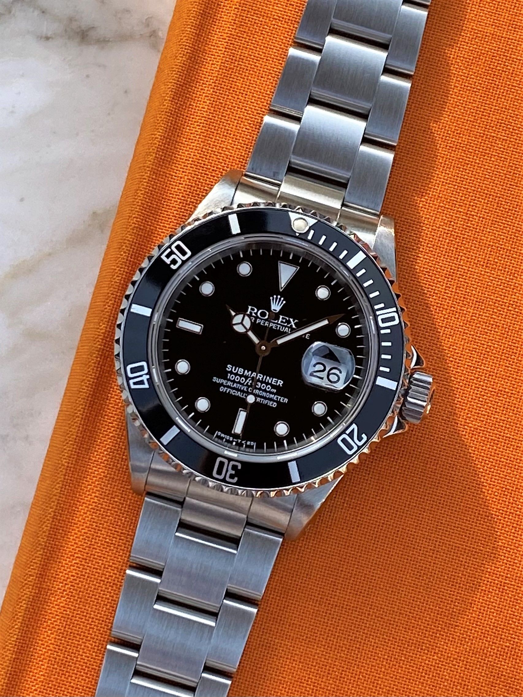 Rolex Submariner 16610 Black 1995