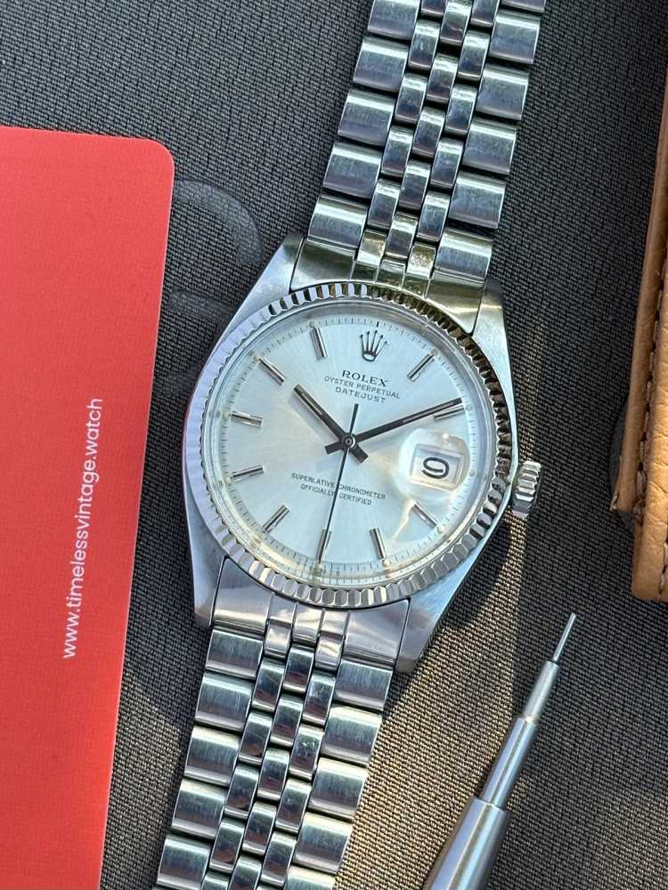 Featured image for Rolex Datejust "Sigma" 1601 Silver 1975 