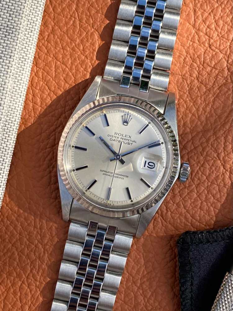 Featured image for Rolex Datejust 1601 Silver 1970 