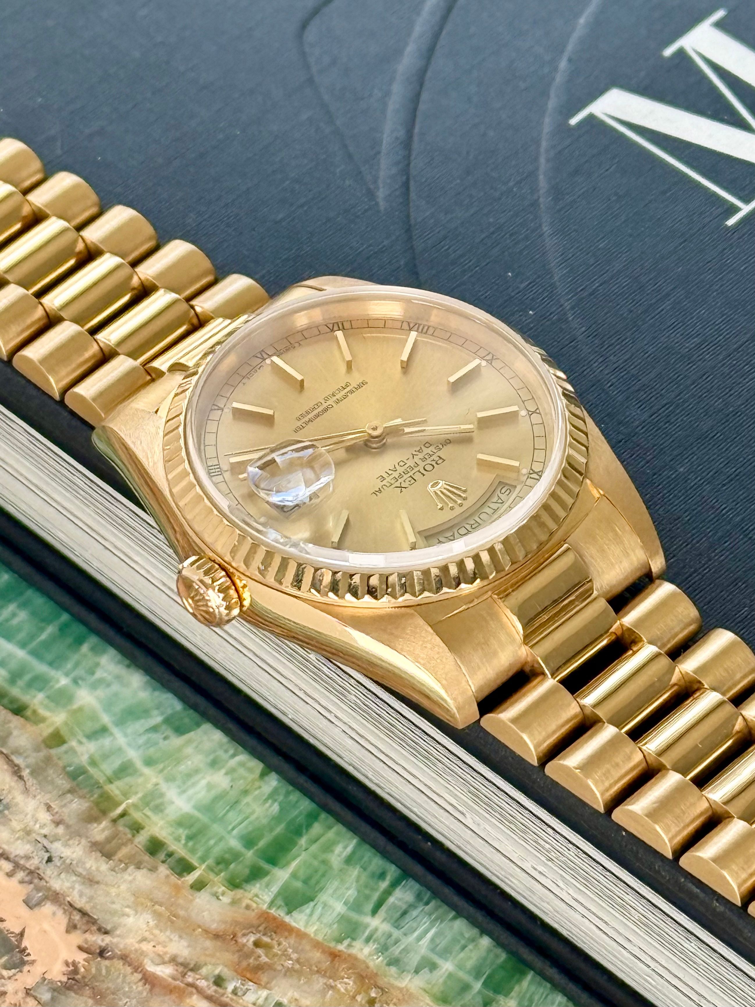Rolex Day-Date 18238 Gold 1989 2