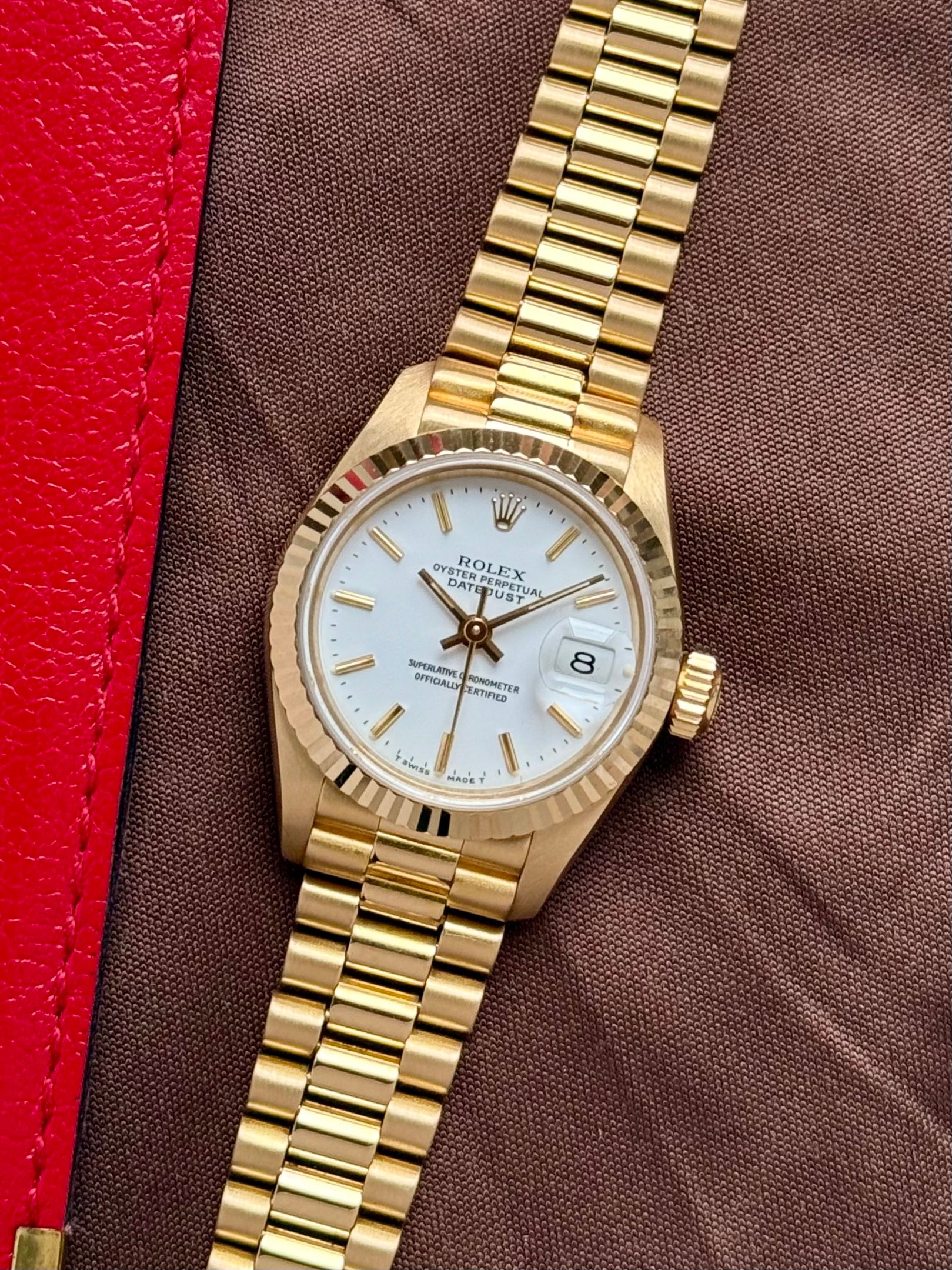 Rolex Lady-Datejust 69178 White 1990