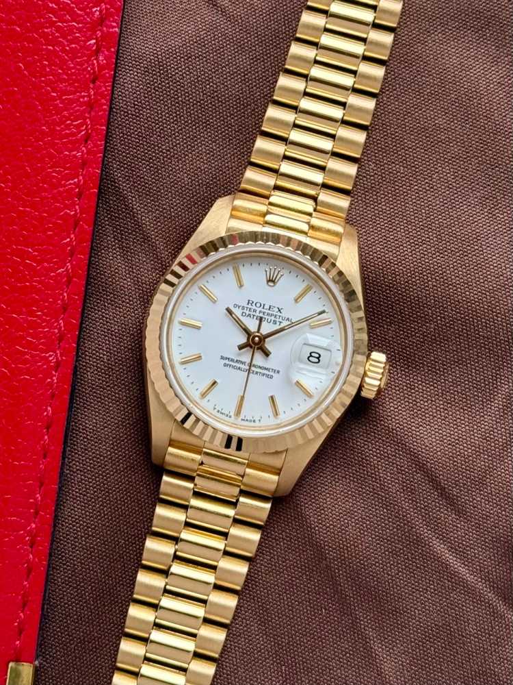 Featured image for Rolex Lady-Datejust 69178 White 1990 