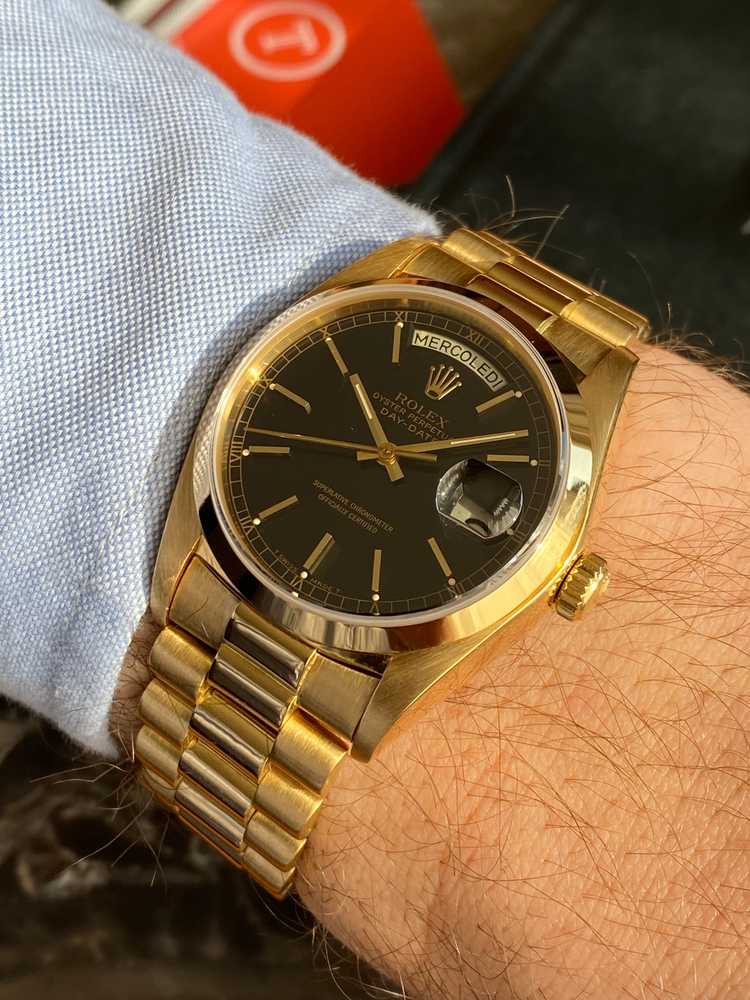 Image for Rolex Day-Date 18028 Black 1978 