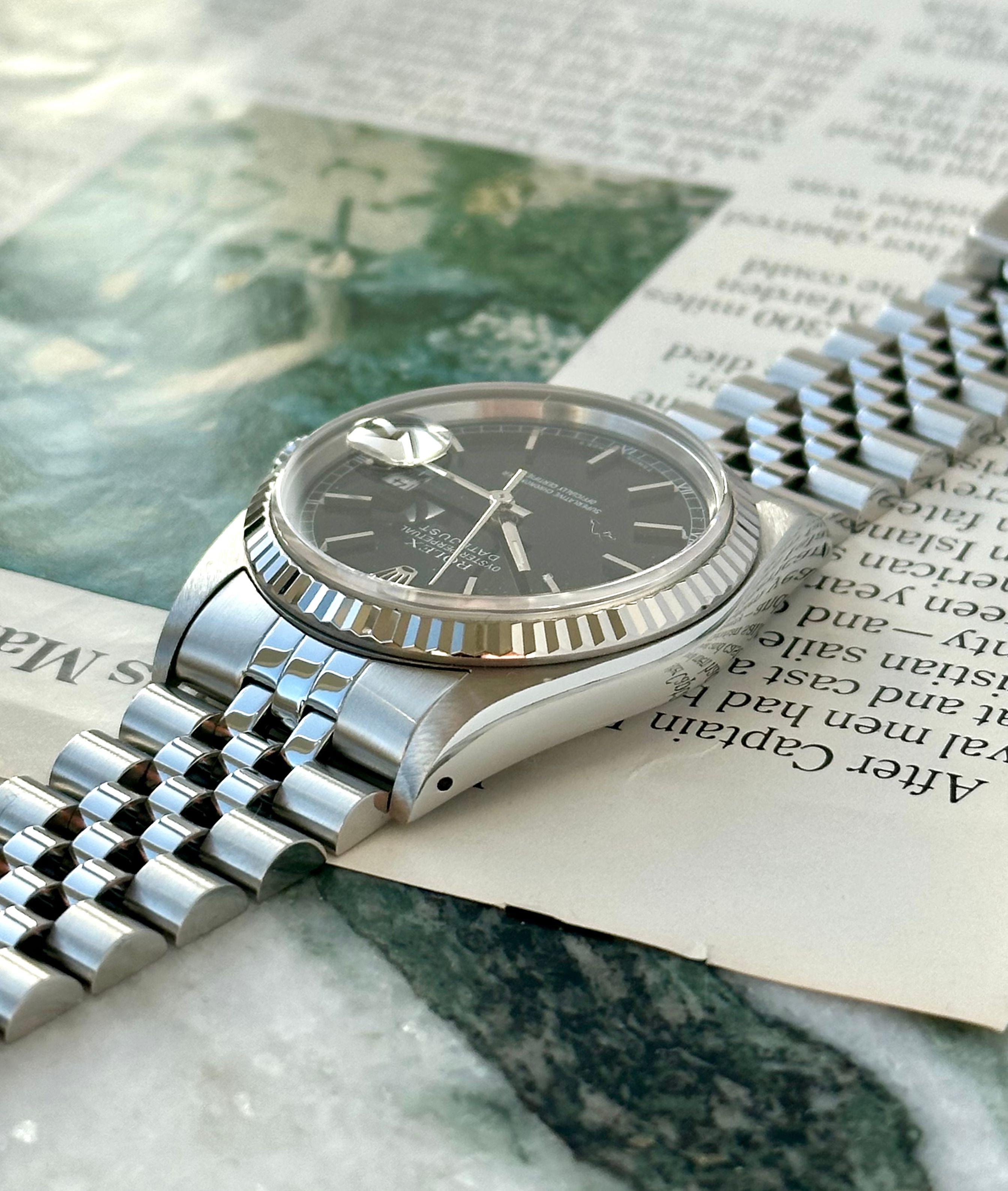 Rolex Datejust 16234 Black 1993