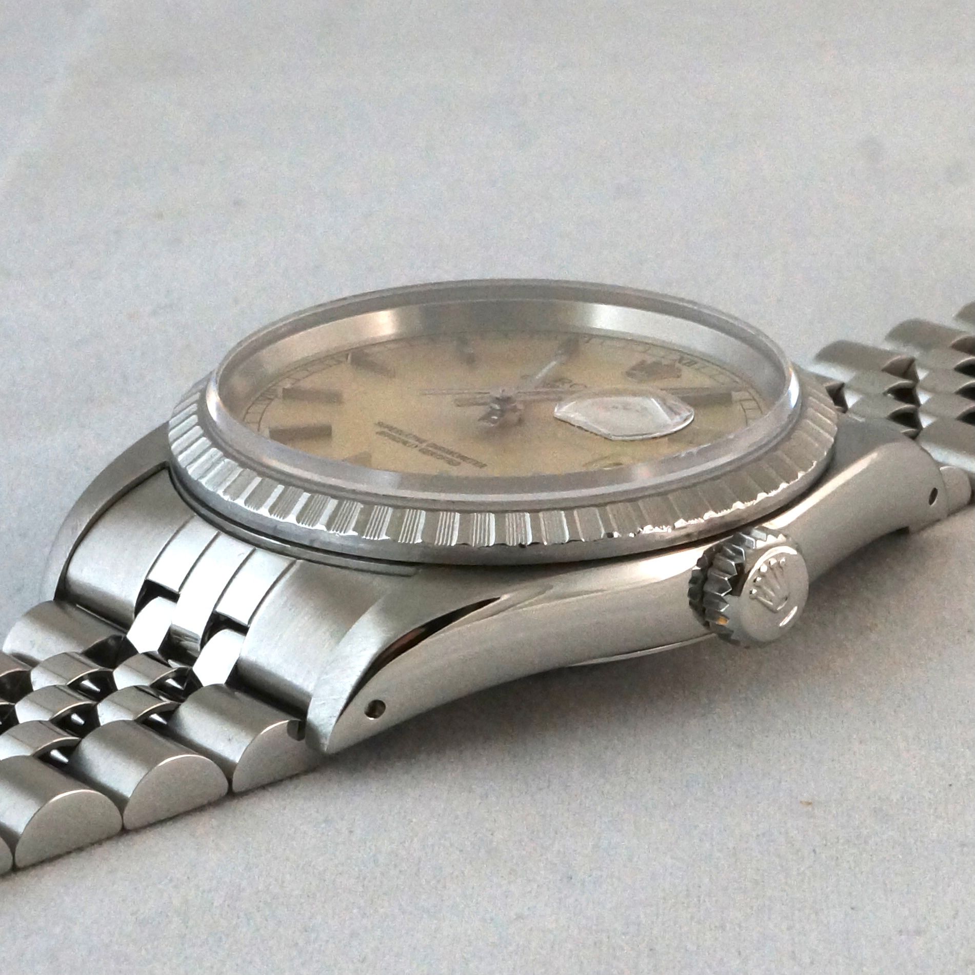 ROLEX 純正 BOX Rolex Datejust 16220 Silver 1991 with original box and papers