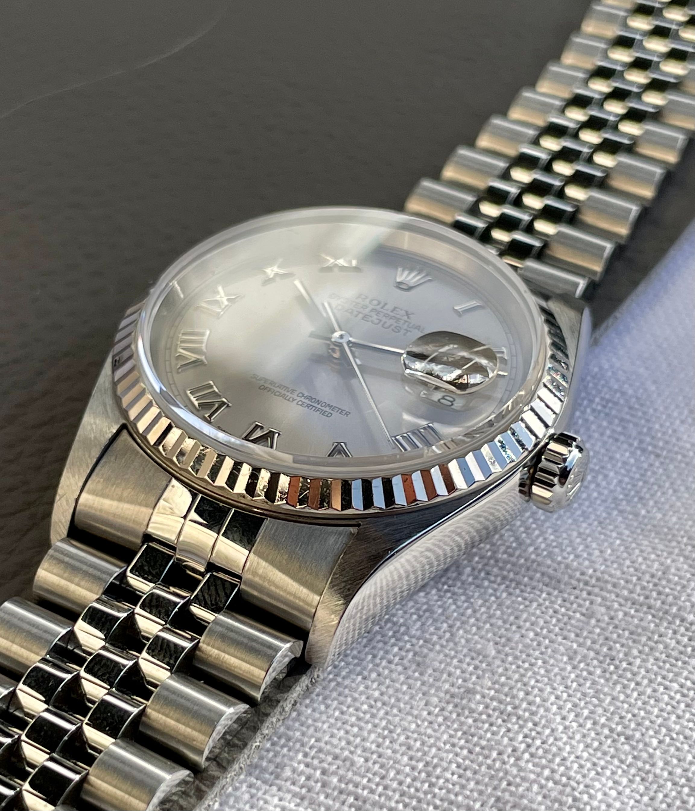 Rolex Datejust 16234 Silver 2000