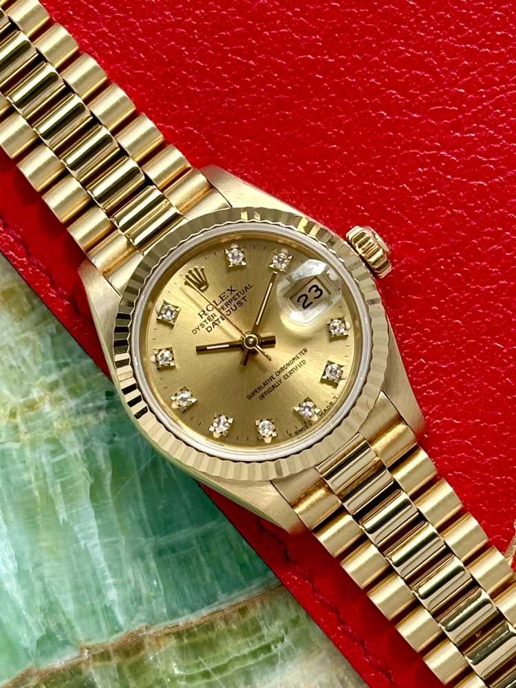 Image for Rolex Lady-Datejust "Diamond" 69178G Gold 1988 