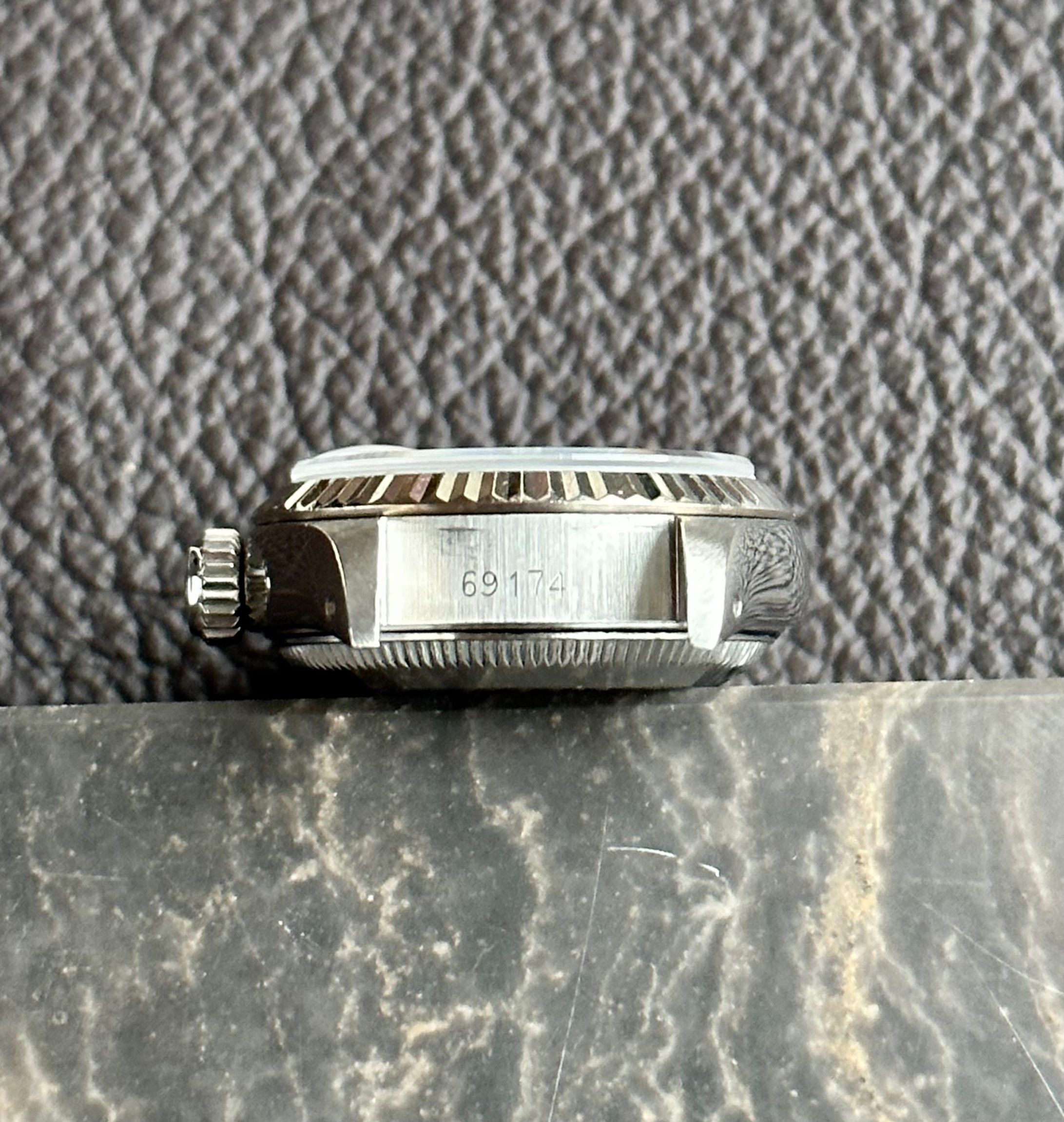 Rolex Lady Datejust 69174 Silver 1991 with original box and papers