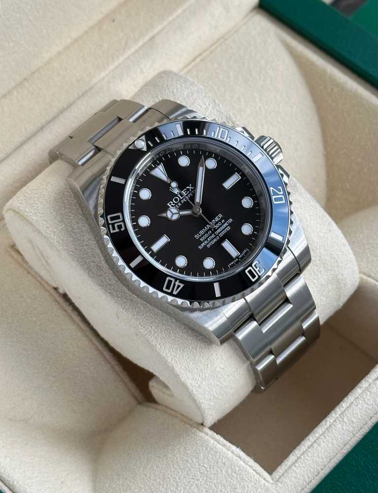 Image for Rolex Submariner 114060 Black 2014 with original box and papers