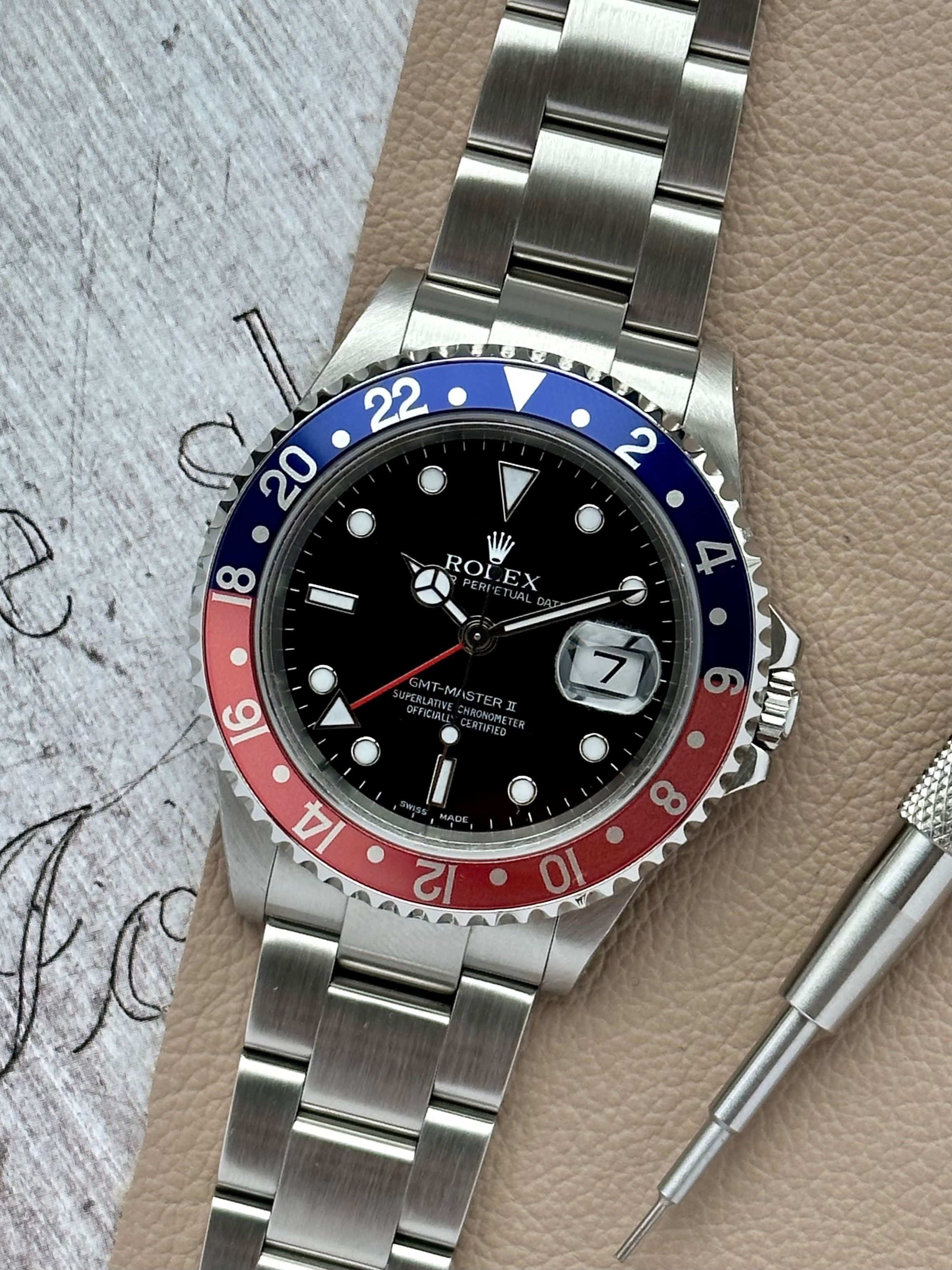 Rolex pepsi 2002 new arrivals