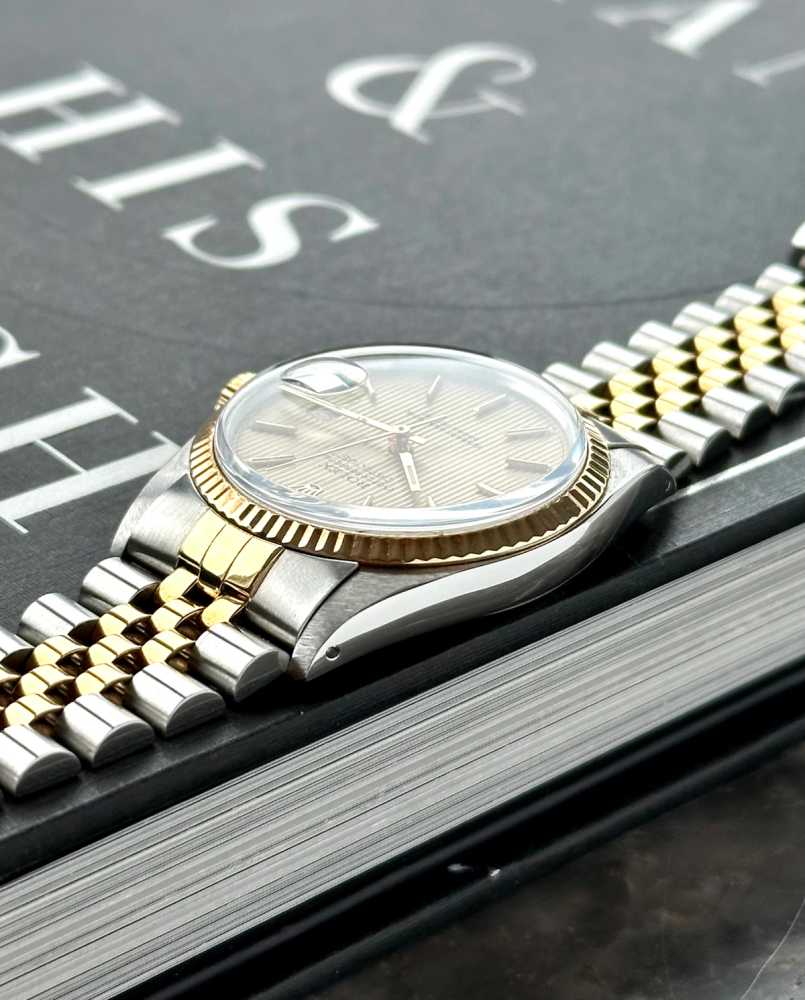 Image for Rolex Datejust "Tapestry" 16013 Gold 1982 