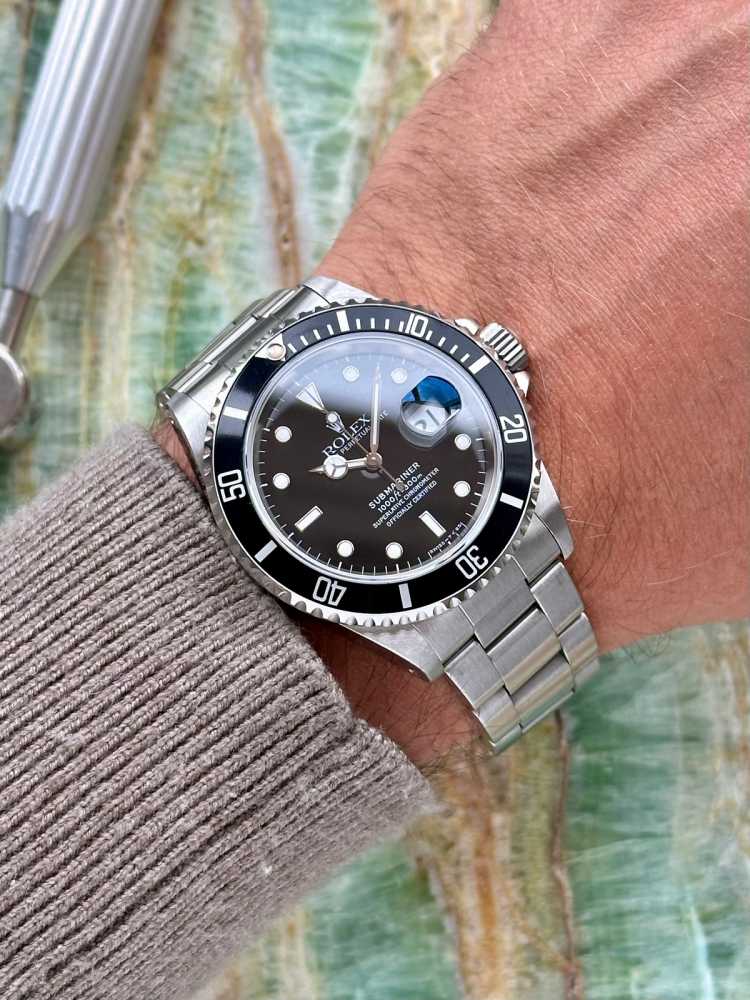 Image for Rolex Submariner 16610 Black 1997 